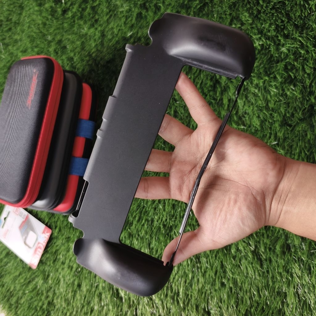 Nintendo Switch V1 V2 OLED bag tas case + Grip second