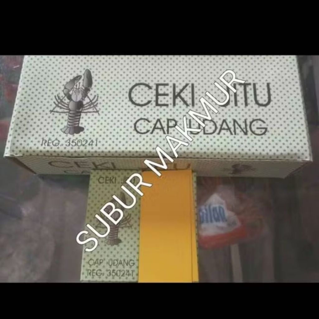 (1Pack=10Set Game) KARTU CEKI UDANG JITU - KARTU CEKI KUNING