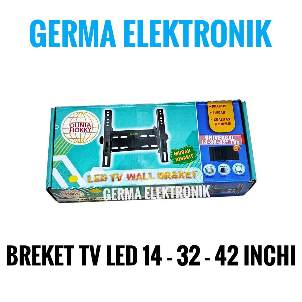 Breket TV LED 14 32 42 inchi breket TV LED,
