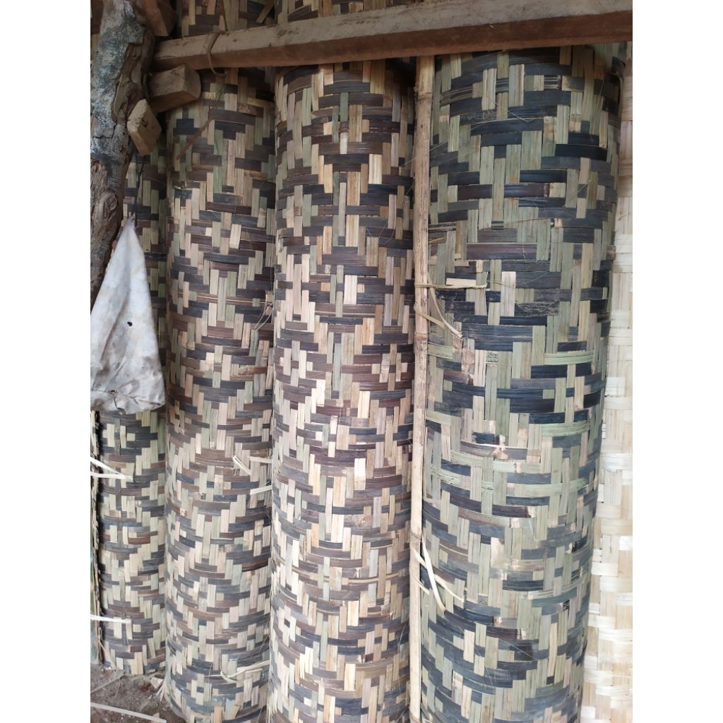 bilik bambu motif