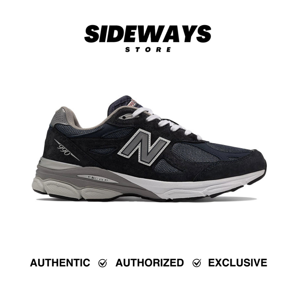 New Balance 990v3 Made In USA Navy (M990NB3) - 100% Original Guarantee