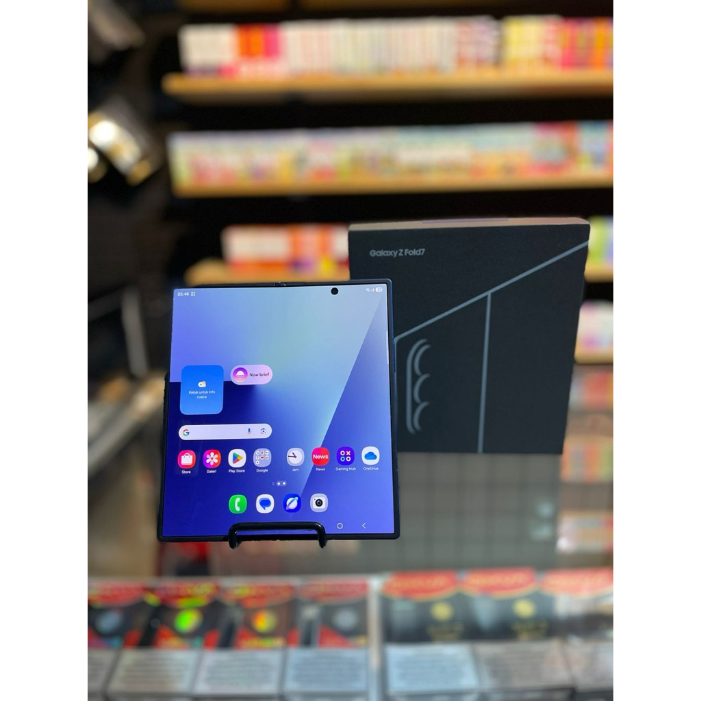 Samsung Z Fold 7 512GB Second resmi fullset original
