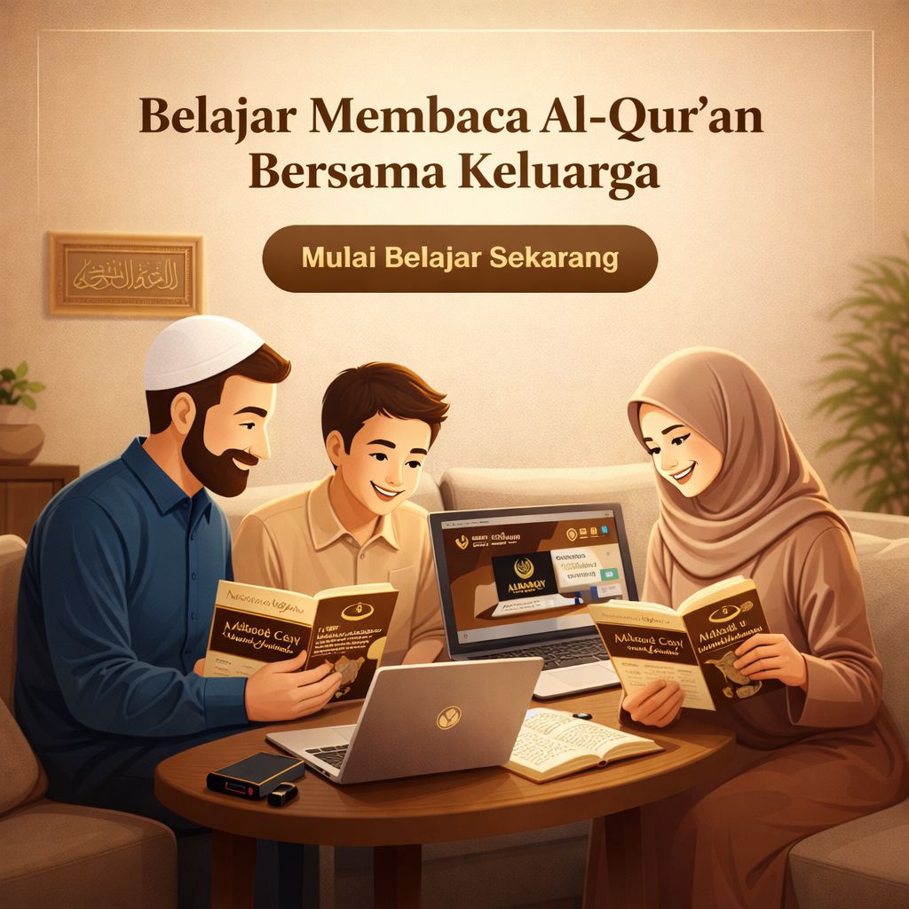 BELAJAR DIGITAL MEMBACA AL QURAN VERSI FLASHDISK METODE ALBARQY 200 MENIT