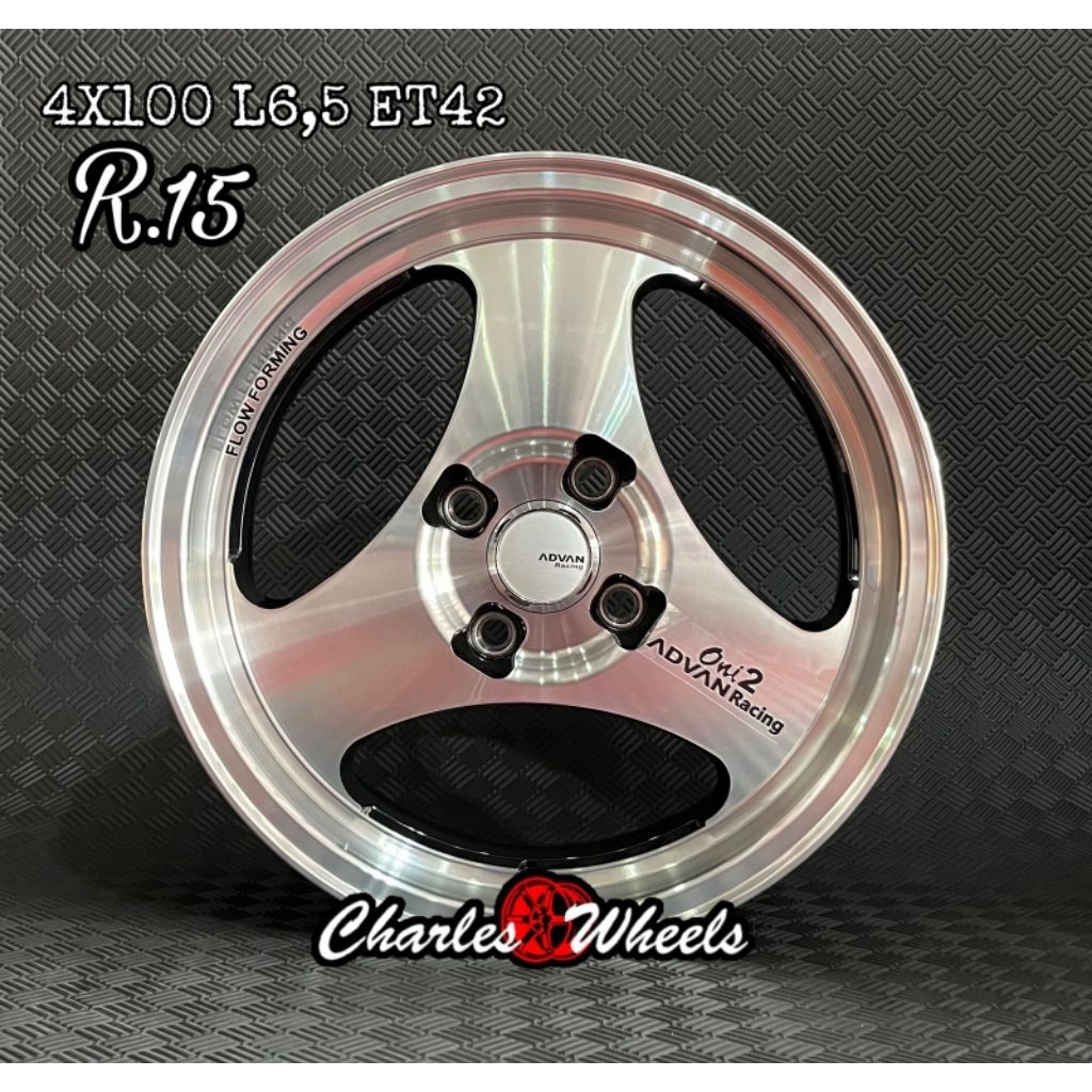 VELG ADVAN ONI 2 RC RING 15 POLISH KMB