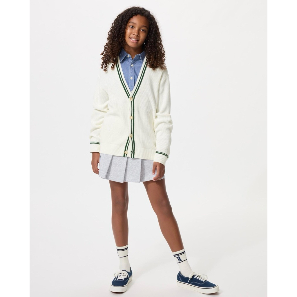 Girls Uniqlo Cardigan Rajut Washable