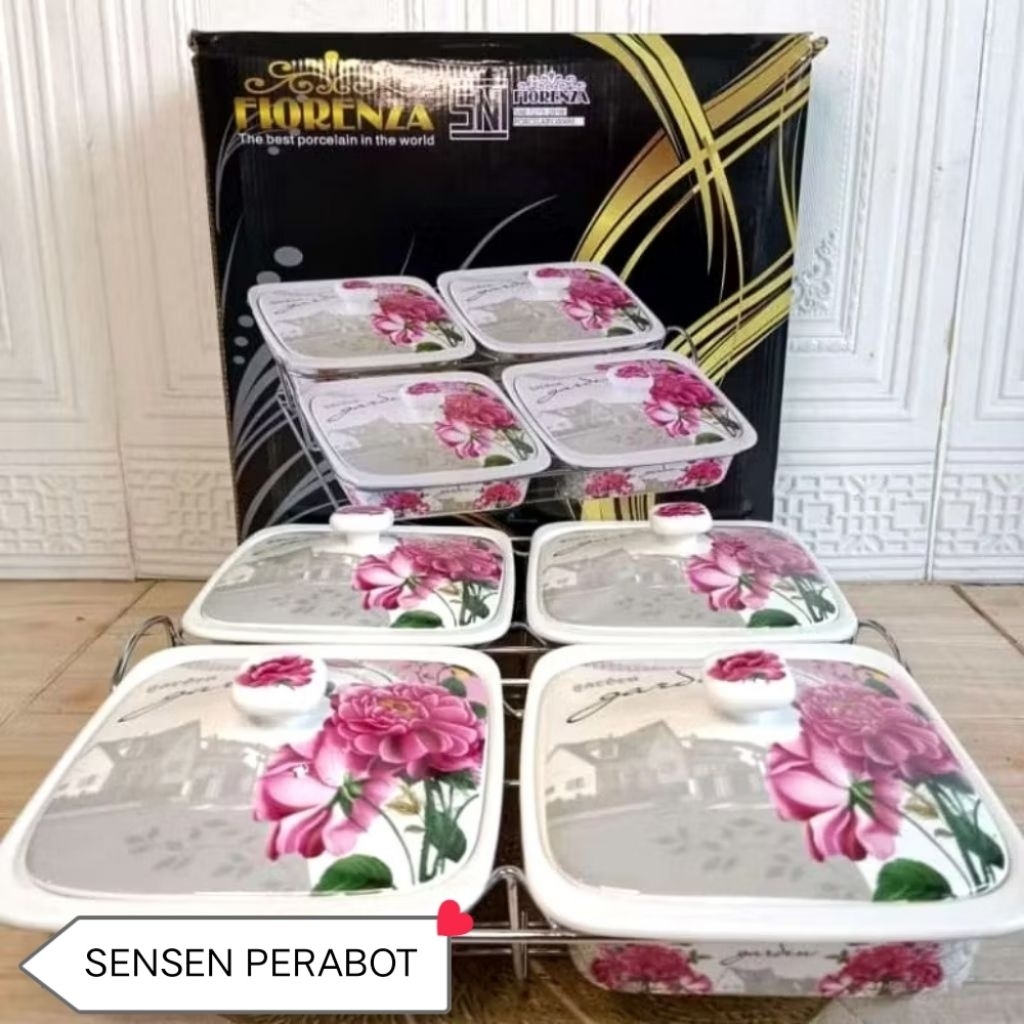 PRASMANAN SET KERAMIK MARBLE 980.AK-904