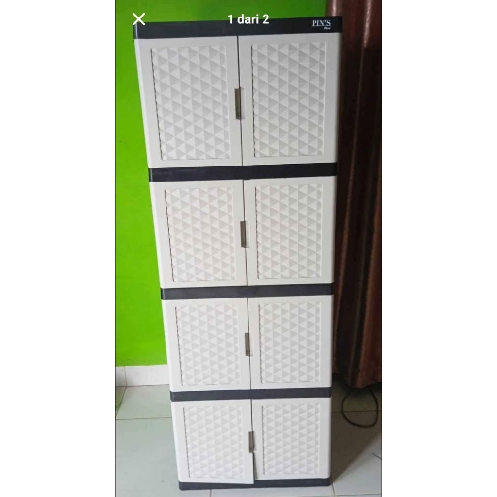 (kaca/cermin/non kaca) LEMARI PLASTIK 4 SUSUN/LEMARI PAKAIAN 2 SUSUN/LEMARI PAKAIAN 3 SUSUN/LEMARI A