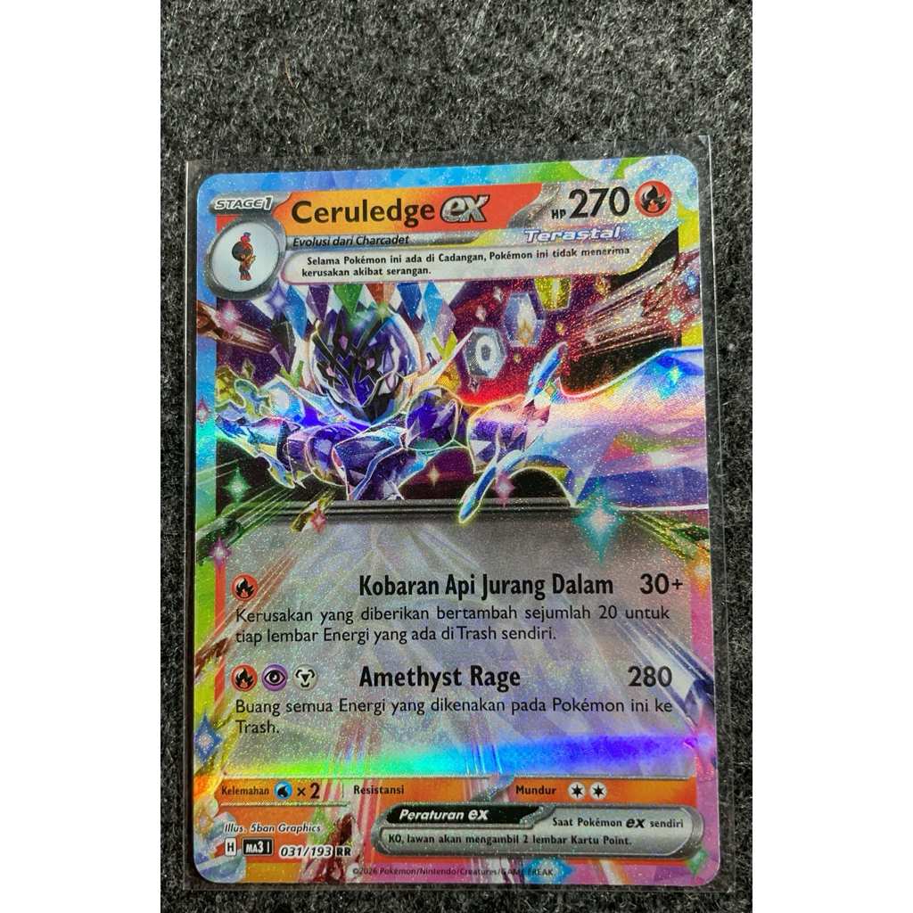 ceruledge ex pokemon tcg