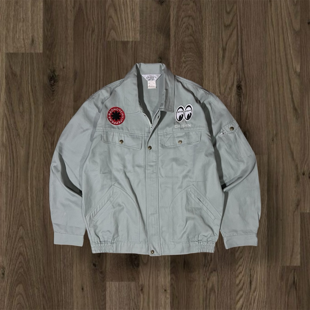 WORK JACKET UNIZEX FASHION JAPAN CUSTOMPATCH