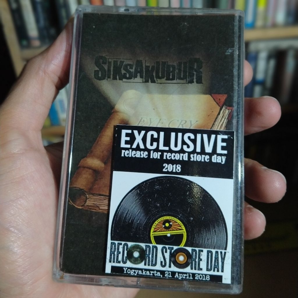 Kaset Pita SiksaKubur Eye Cry (Exclusive Release Record Store Day Yogyakarta 2018)