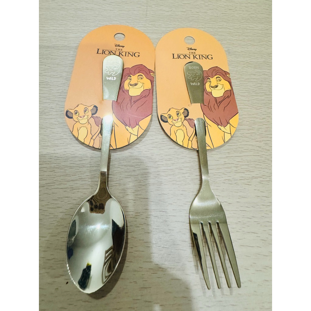 sendok garpu disney lion king original japan