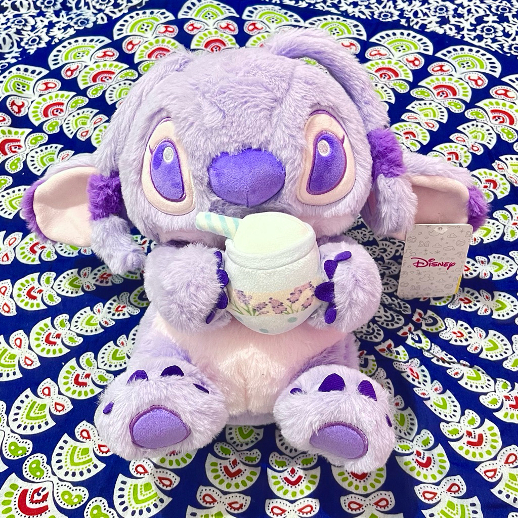 Boneka Stitch Ungu Ohsome Funifun 30cm