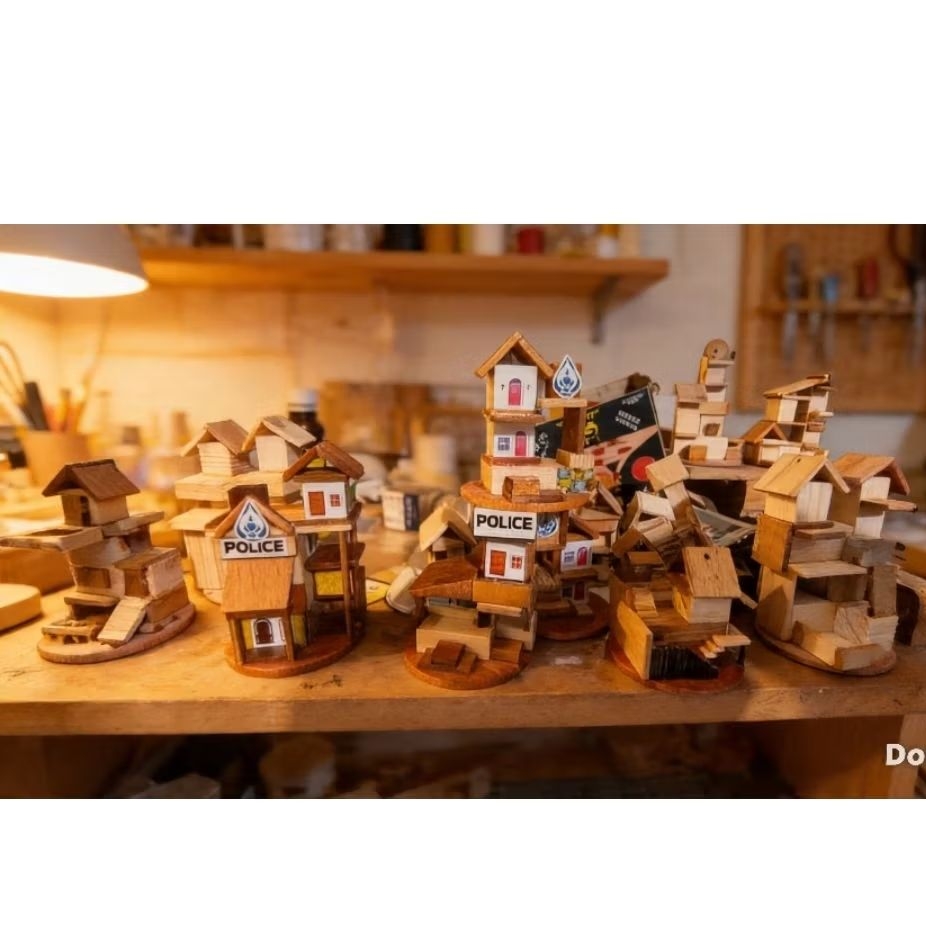 Rumah/mainan/hiasan/souvenir/Miniatur