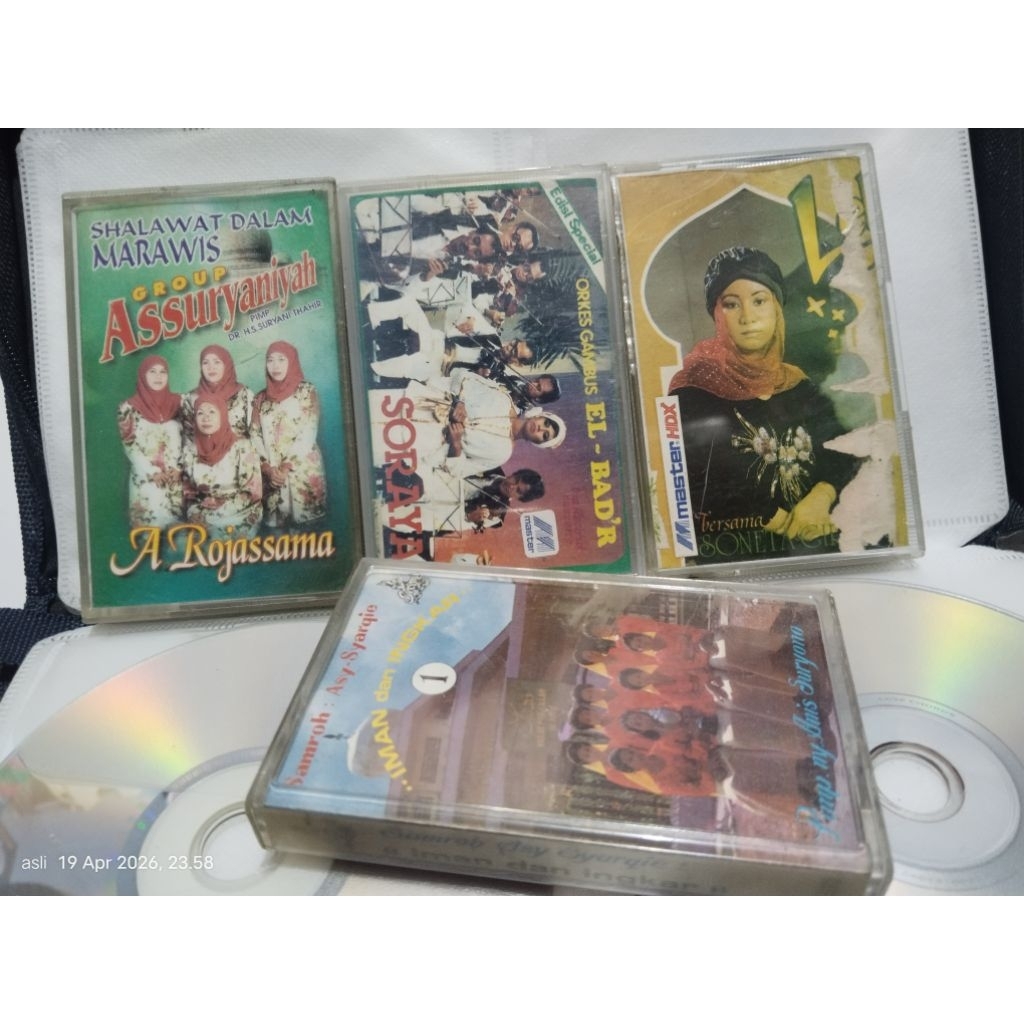 kaset pita ORKES gambus - marawis >> sepaket
