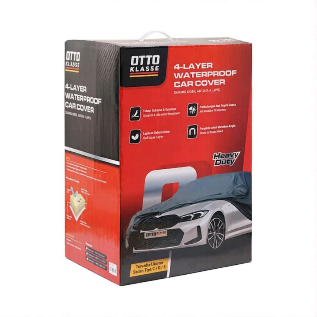 Otto Klasse Car Cover Sedan 4 Layer Sarung Penutup Mobil Non Woven Fabric & Cotton