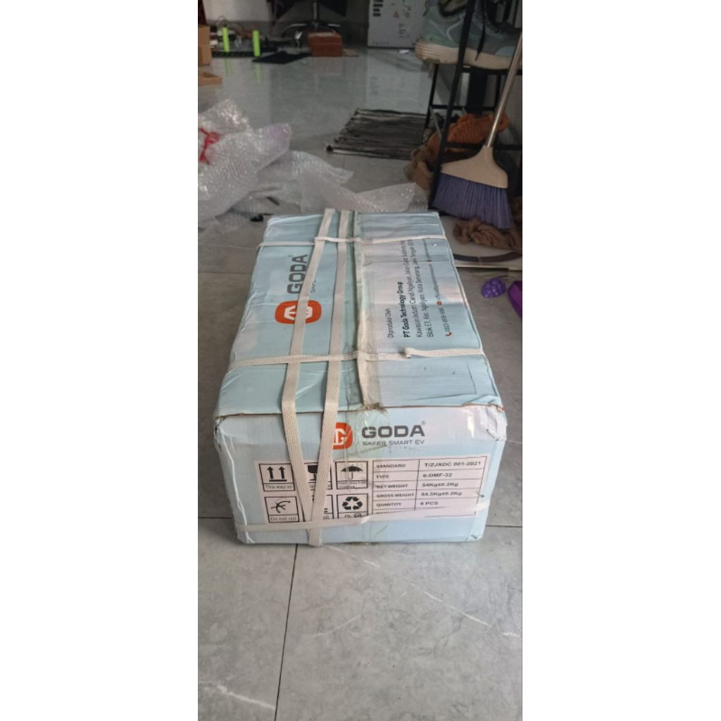 new aki battery motor listrik sla goda uwinfly yadea 72v 32ah
