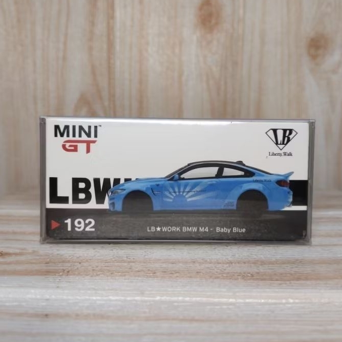 Mini GT BMW M4 Baby Blue 192