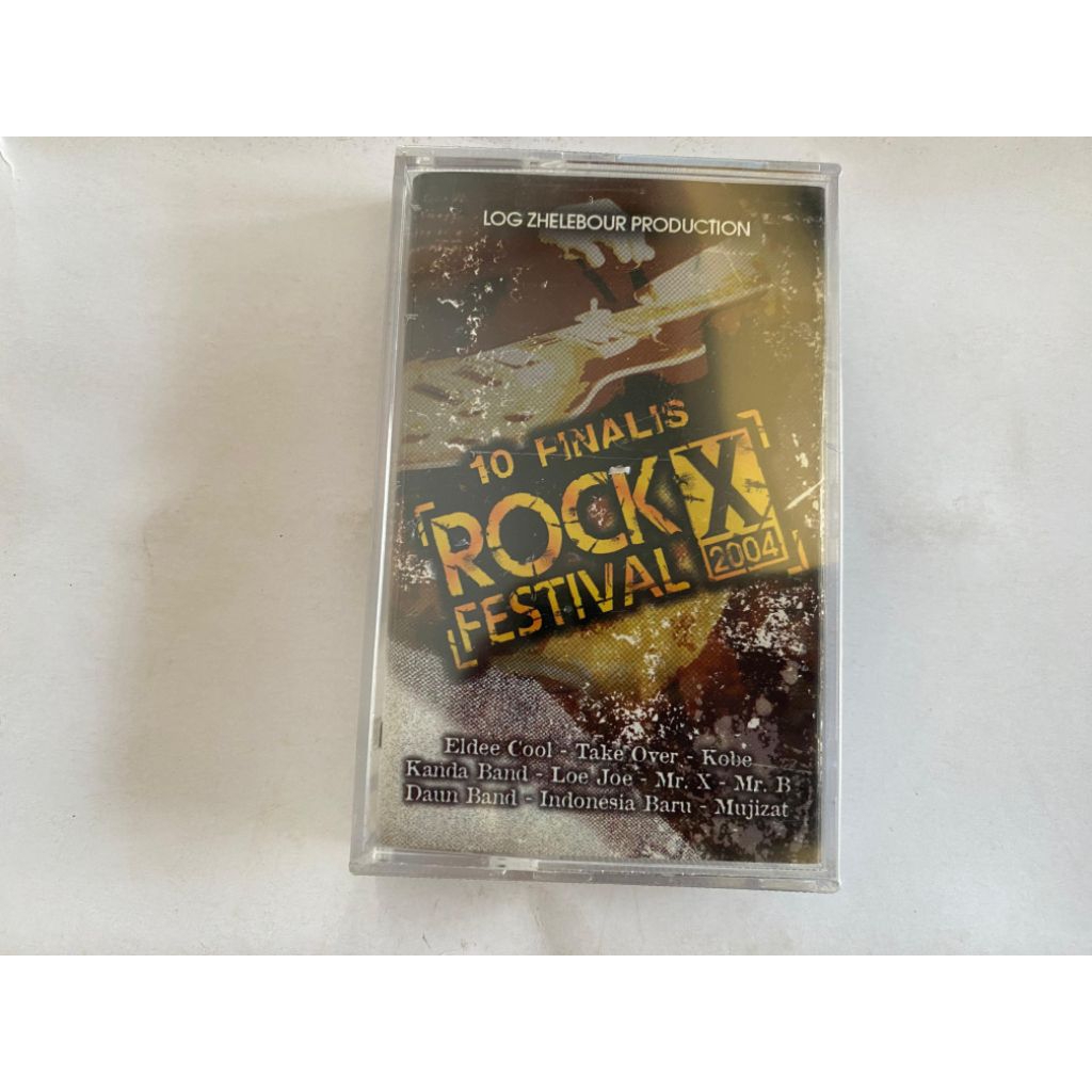Kaset Pita Festival Rock X 2004 (Segel)