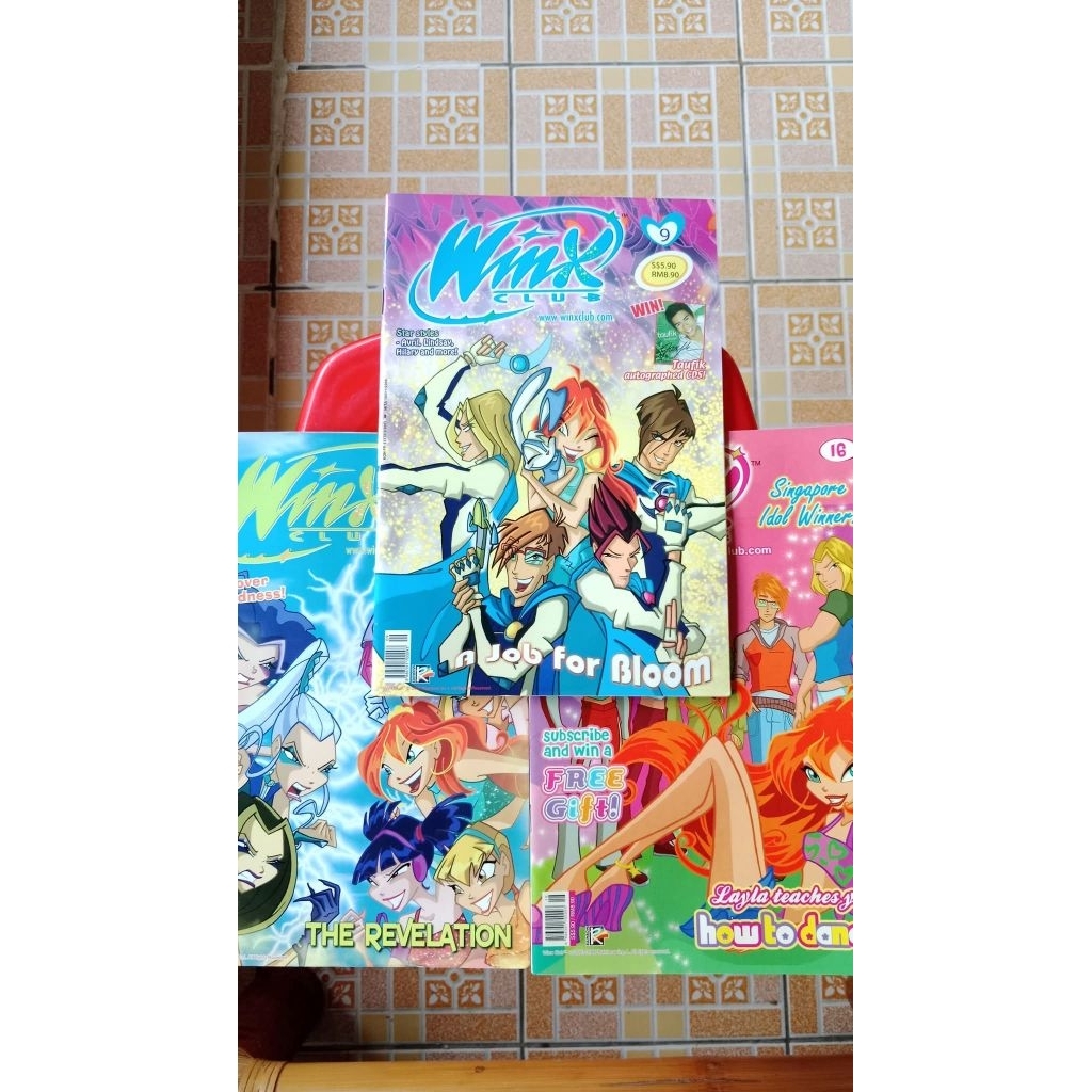 Buku Winx Club (3 buku)