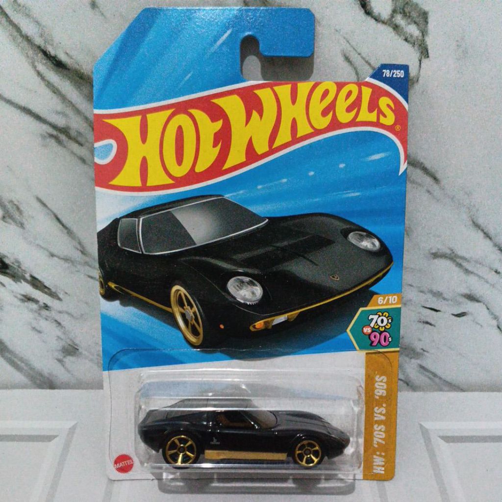 Hotwheels Lamborghini Miura SV