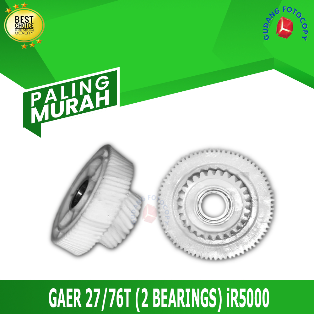GEAR 27/76T (2 BEARINGS) IR5000 - FS7-0646-000 CT