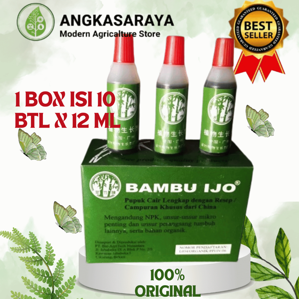 bambu ijo pupuk cair pelengkap tanaman zpt bambu ijo