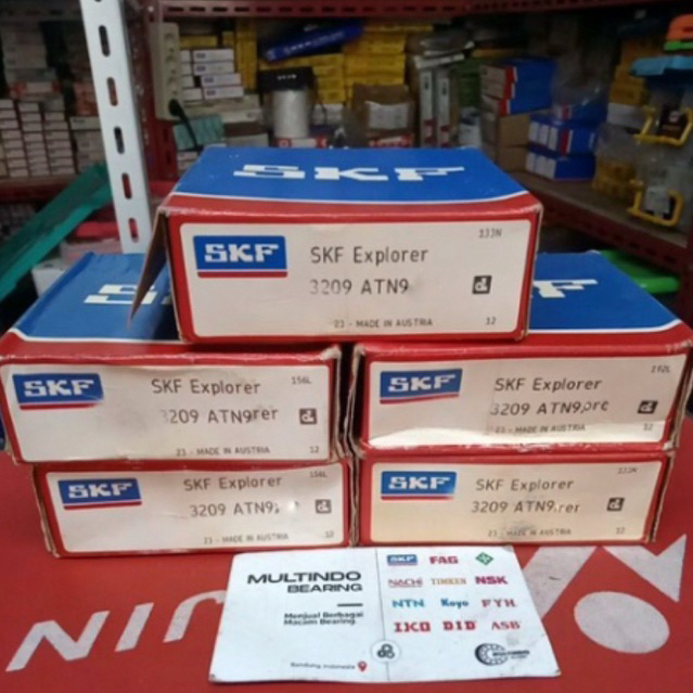 Bearing Double Row Angular 3209 ATN9 SKF ORIGINAL