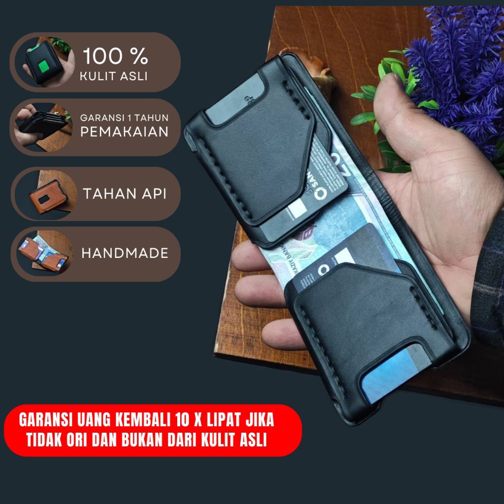 DOMPET PRIA KULIT ASLI, DOMPET PRIA TIPIS