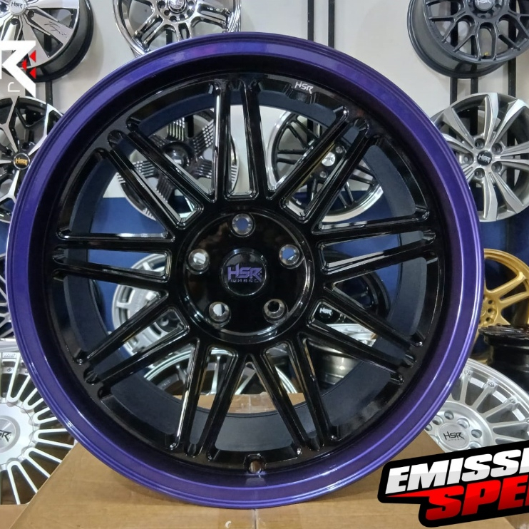 Velg Mobil Racing HSR Ring18 Terbaru Lubang 5x114,3 Bergaransi