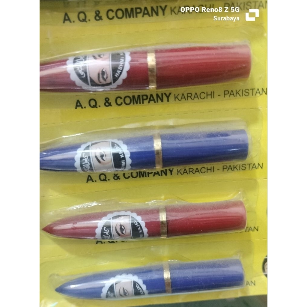 celak hasmi kajal warna hitam original