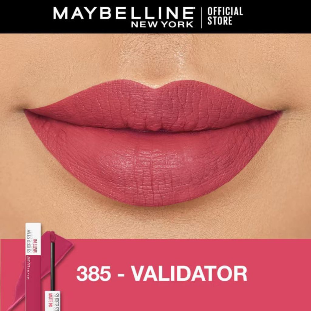 Maybelline Superstay Matte Ink Liquid Lipstick - 118 Dancer: Warna Matte Intens, Tahan Lama, Transfe