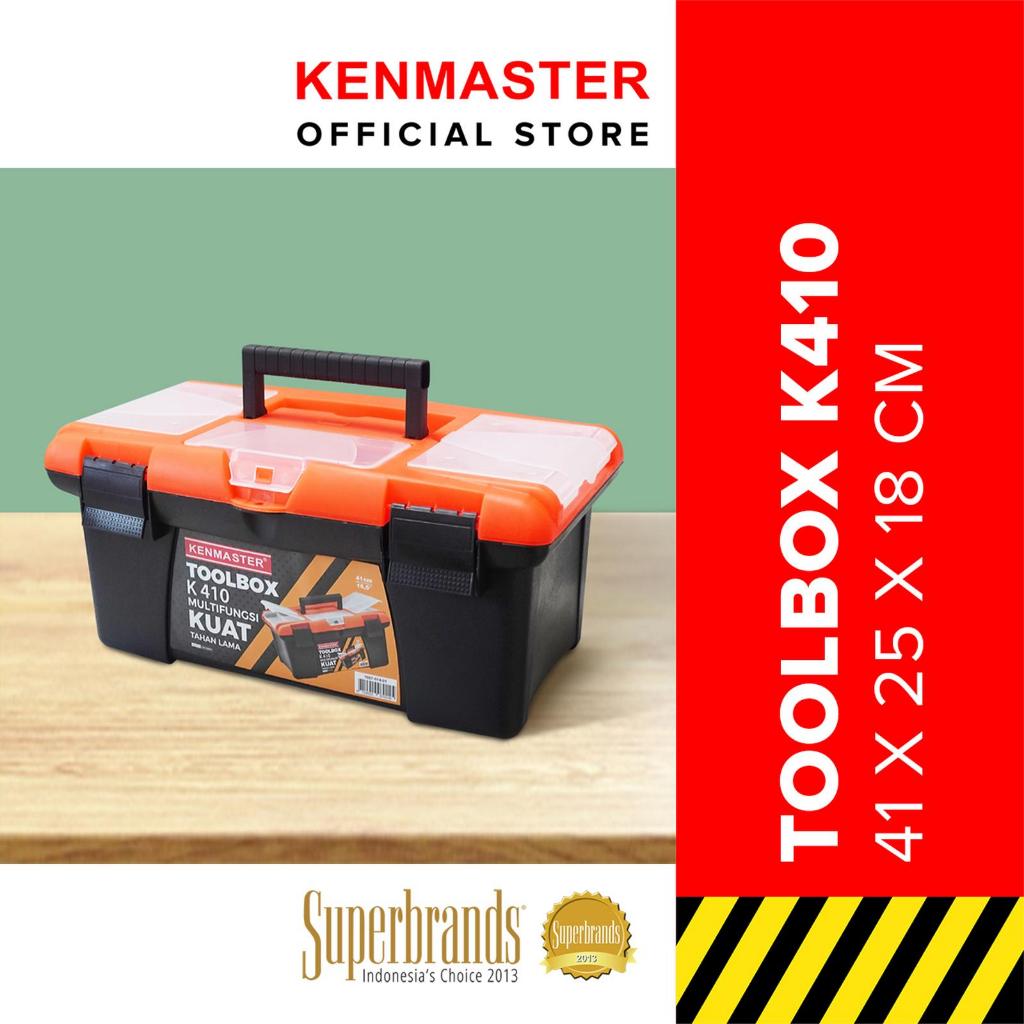 KENMASTER - TOOL BOX KENMASTER K-410 / TOOL BOX PLASTIK KENMASTER / TOOL BOX