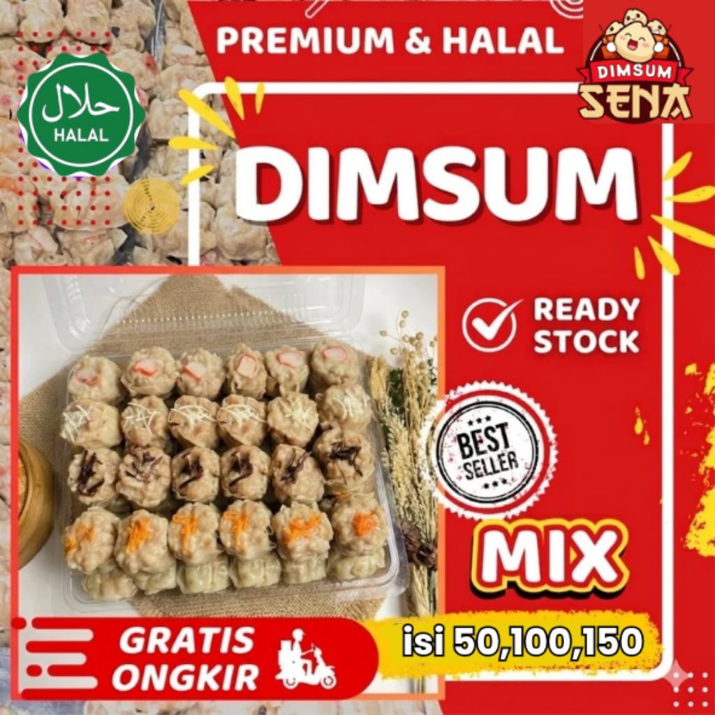 DIMSUM AYAM MIX TOPING| DIMSUM PREMIUM MIX | DIMSUM