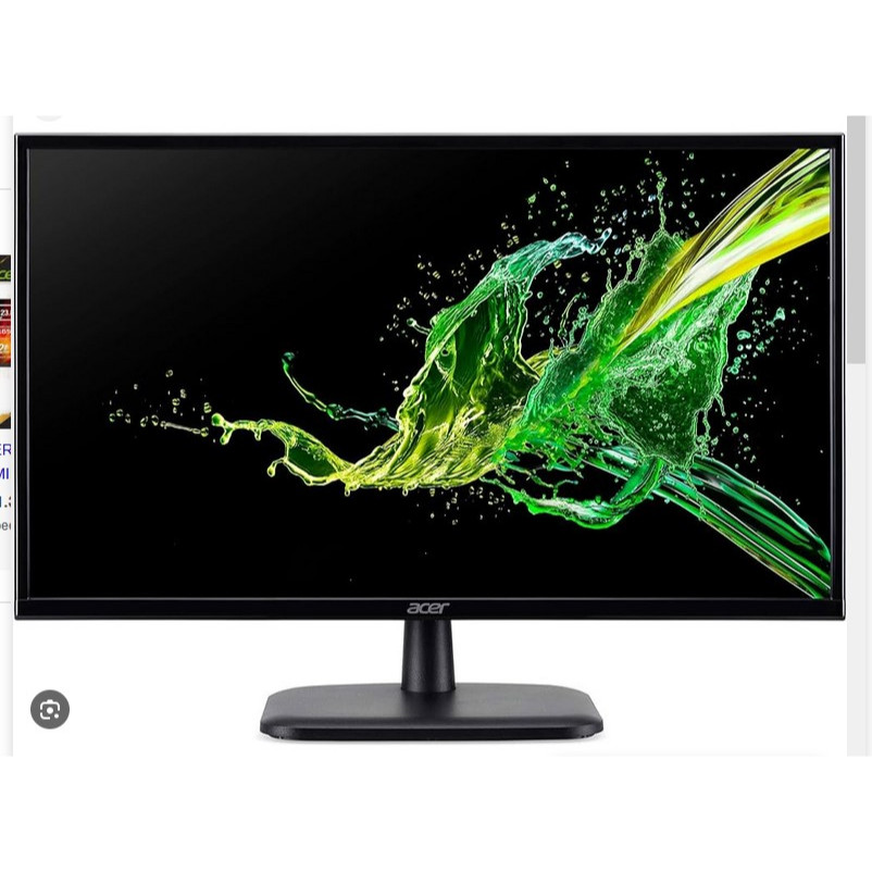 Monitor 24 Inch Acer Second siap pakai HDMI - VGA