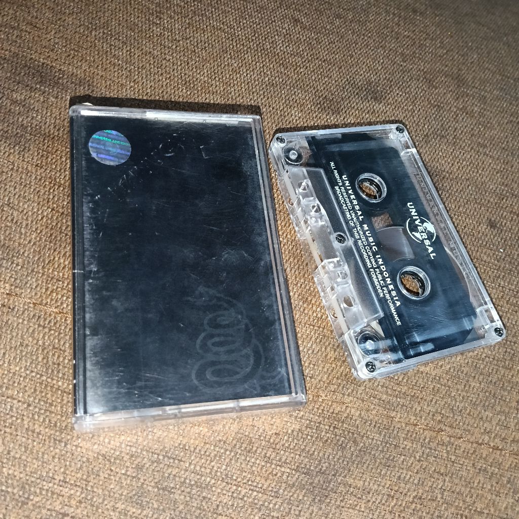 KASET PITA METALLICA - BLACK ALBUM