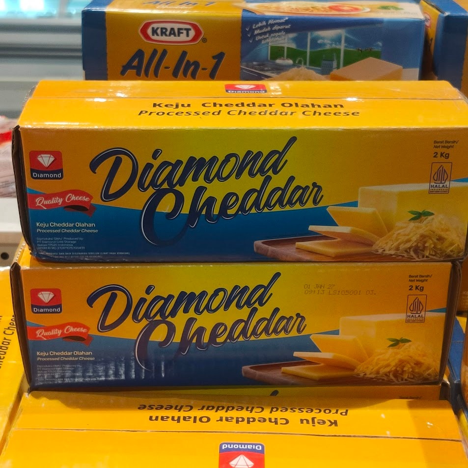 DIAMOND  Cheddar 2Kg Keju