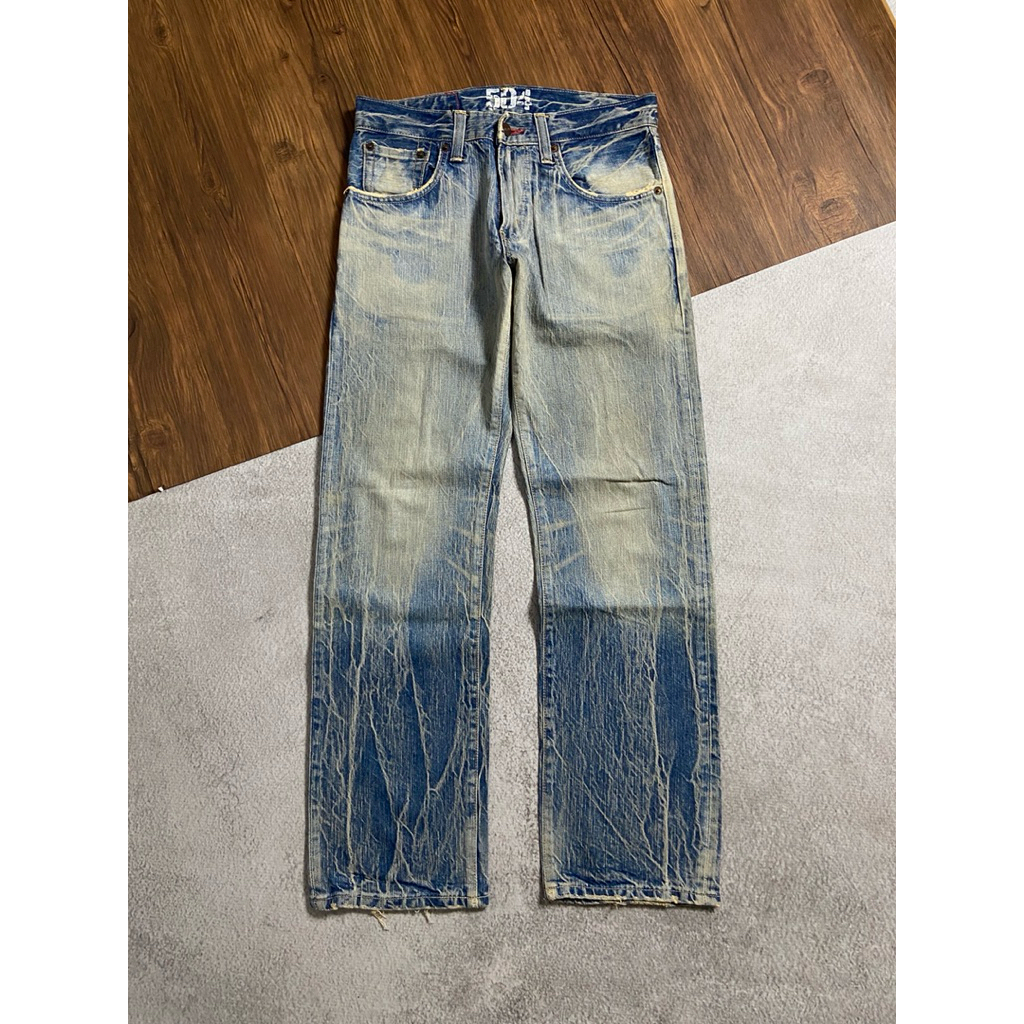 EDWIN 504 FADING PETIR JEANS