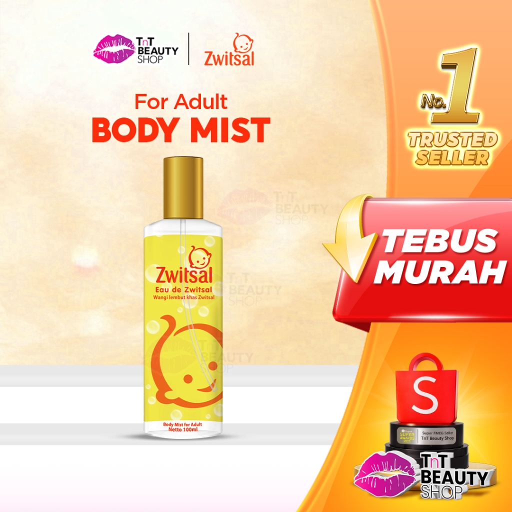 Zwitsal Eau De Toilette Body Mist 100Ml - Parfume - Body Mist | TnT Beauty Shop