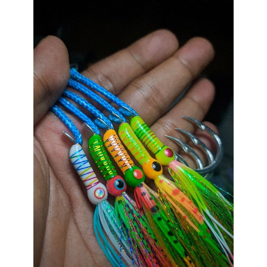 Assist Hook 5/0 ideal jig 250g-400g