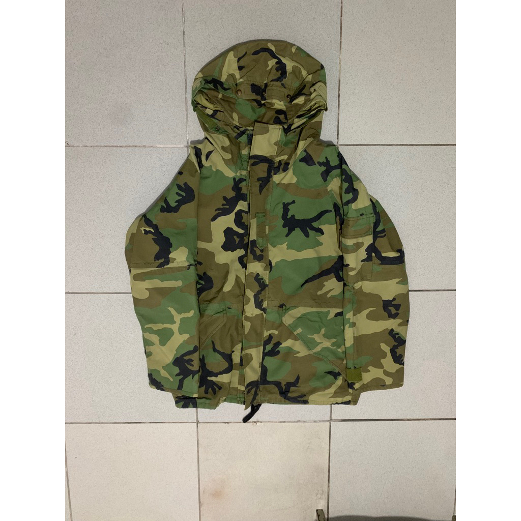 Jaket vintage Camouflage US Military ECWCS