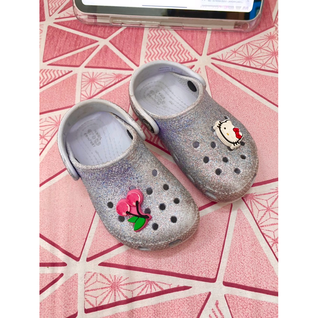 crocs anak preloved original size C8 (15cm)