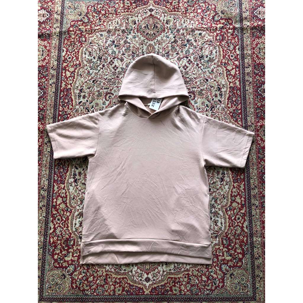 Kaos Gu oversized hooded SS tshirt