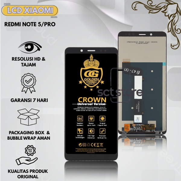 LCD XIAOMI REDMI NOTE 5 PRO / XIAOMI REDMI NOTE 5 FULLSET ORIGINAL