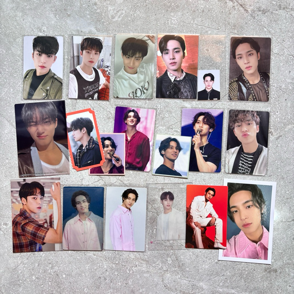 BUNDLE PC PHOTOCARD MINGYU DIOR LUCKY DRAW YOUR CHOICE DVD TC CARATLAND