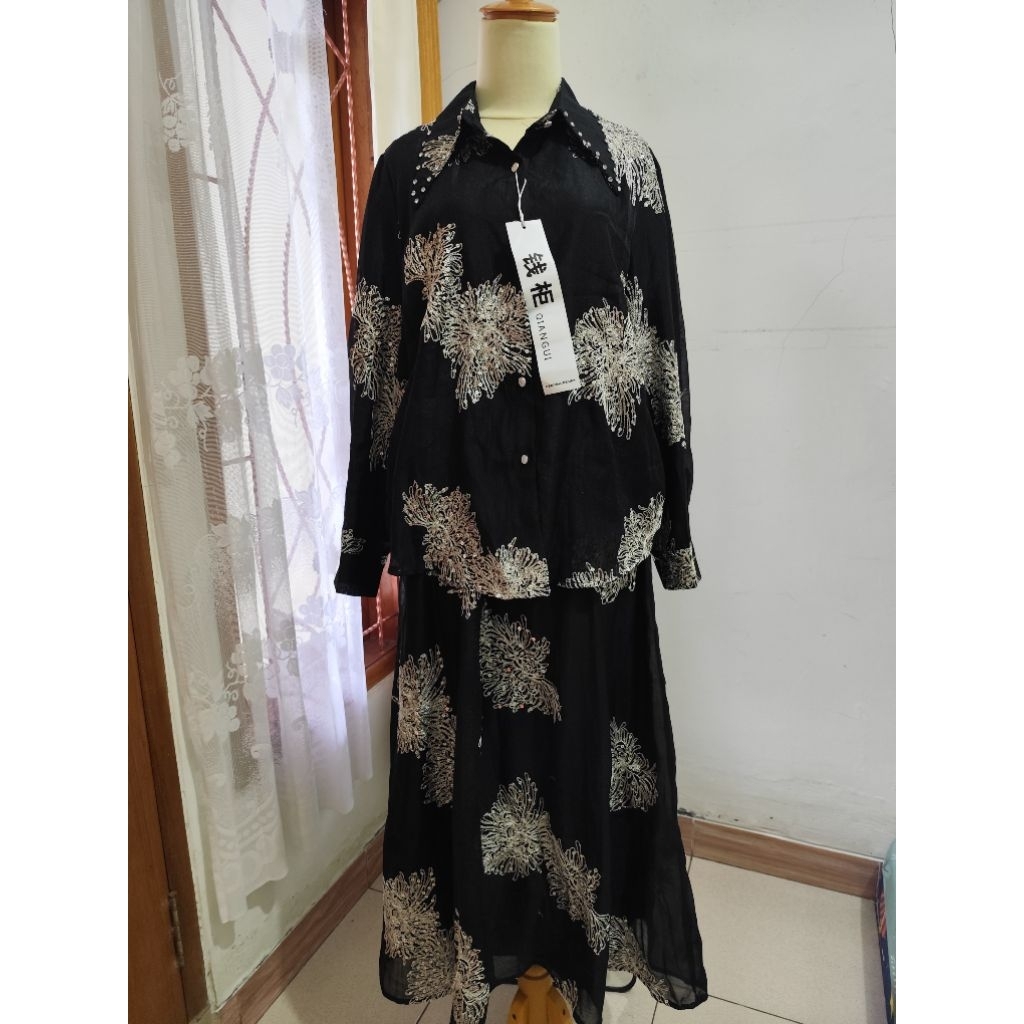 Setrok organza zimmer mewah