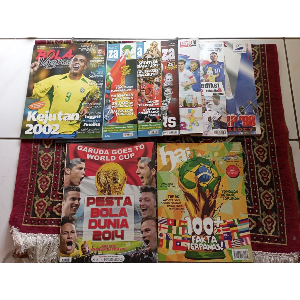 MAJALAH BOLAVAGANZA, SOCCER SERIES DAN HAI SOCCER