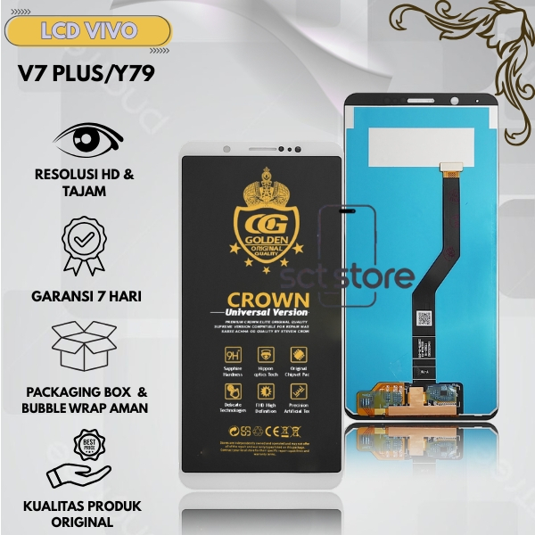 LCD TOUCHSCREEN VIVO V7 PLUS / Y79 / 1716 ORIGINAL FULLSET
