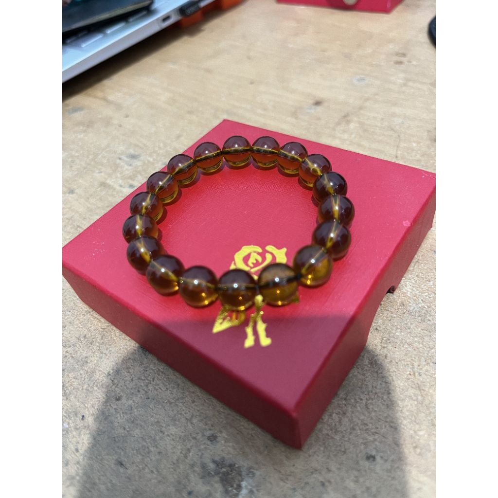 Gelang blue amber (uv reactive)
