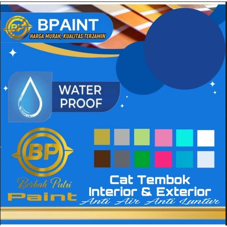 Cat Tembok Waterproof Semi Glossy 1kg