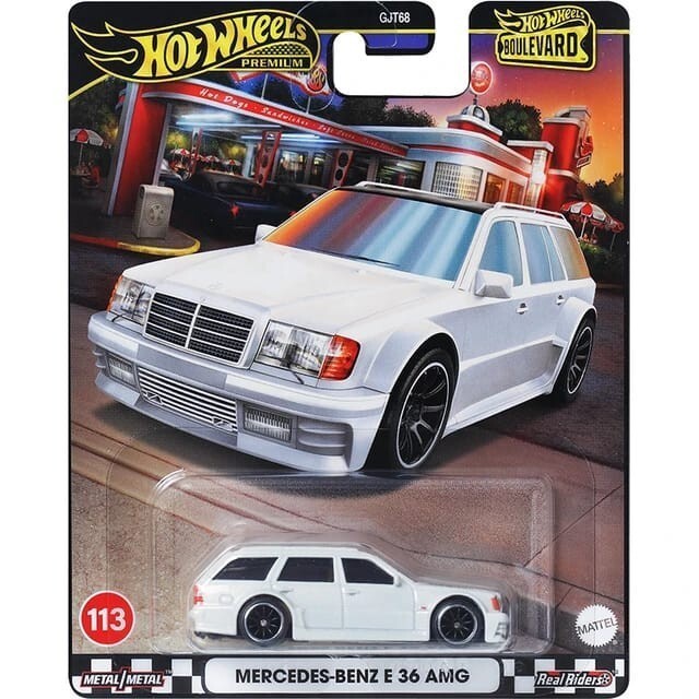 HotWheels Mercedes E36 AMG Wagon Putih